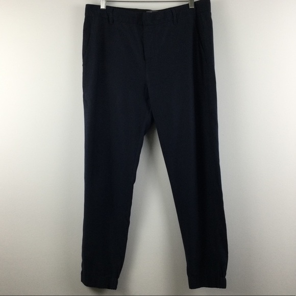 Vince Relaxed Tapered Trouser Joggers Costal Blue - Picture 2 of 6
